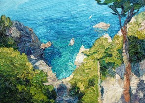 Lia Aminov Near Polignano a Mare 2, 35x25 cm, 2018.jpg