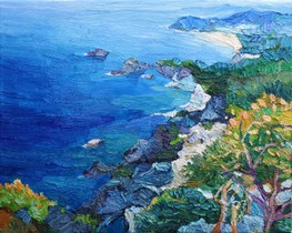 Lia Aminov Near Polignano a mare, 40x50 cm, 2017.jpg